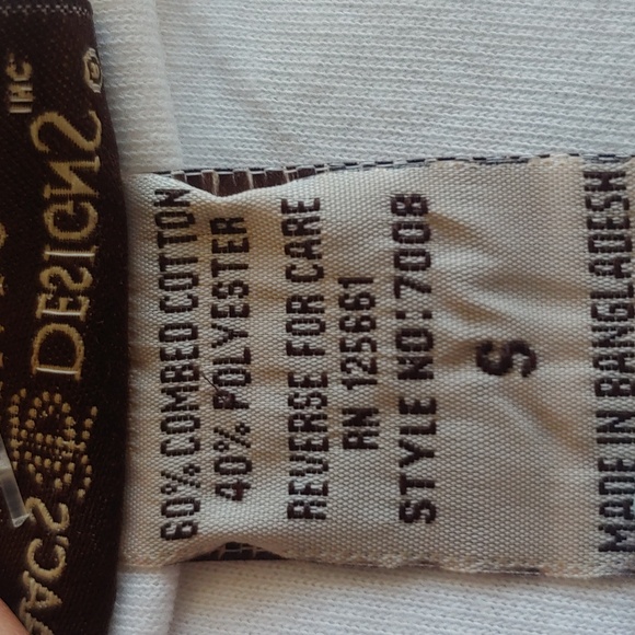 Embellished Women's Square Neck Top in White with Long Sleeves size Small - Picture 12 of 14